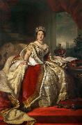 Franz Xaver Winterhalter Queen Victoria (mk25) china oil painting reproduction